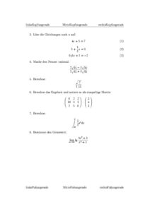 Abbildung 5: Mathematische Formeln aller Art stellen verschiedene Umgebungen dar. Die Spezialisten darunter bringen auch komplexe Ausdrücke ins Dokument.