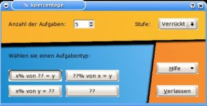 Abbildung 5: Verschiedene Aufgabentypen prägen die Prozentrechnung ein.