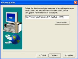 Abbildung 5: Adobes PostScript-Druckertreiber greift hinter den Kulissen auf den mit CUPS per IPP bereitgestellten Drucker zu.