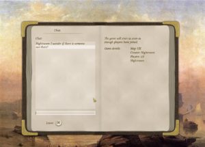 Abbildung 5: In der Multiplayerlounge warten wir auf unseren Mitspieler.