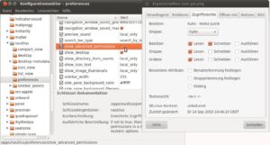 Abbildung 5: Der "Zugriffsrechte"-Dialog zeigt auf Wunsch Checkboxen statt Drop-down-Menüs an.