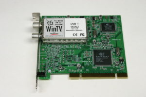 Abbildung 6: Für den DVB-T-Empfang gibt es nur noch Budget-Karten wie diese Hauppauge WinTV Nova-T im Handel. Da VDR jedoch zur Wiedergabe eine Full-Featured-Karte benötigt, zweckentfremdet man dafür häufig eine Sat-Karte, die DVB-T-Karte übernimmt dann lediglich den Empfang.