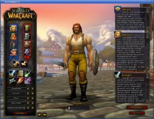 Abbildung 8: World of Warcraft unter Linux in Aktion: Die Erstellung eines neuen Alter-Egos.