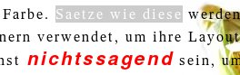 Abbildung 8: Ungenutzte Links erscheinen mit grauem Hintergrund und weißer Schrift. Bewegen Sie den Mauszeiger auf den Link, wechselt die Farbe des Hintergrunds und die Schriftfarbe.