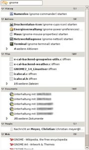 Abbildung 9: Die nagelneue Deskbar fasst wichtige Desktop-Funktionen zusammen lässt sich individuell anpassen.