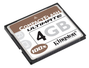Ultimativ schnell soll die CF-Karte von Kingston Daten speichern.