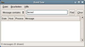 Der Syslog-Monitor Bandsaw filtert die Meldungsflut und informiert den Benutzer nur von wichtigen Systemereignissen.