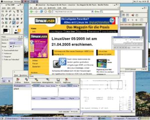 Blag bringt eine Reihe von Programmen für Sound und Video mit.