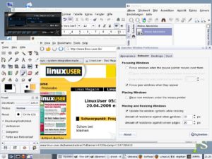Easys besticht durch eine gelungene Software-Auswahl und einen aufgeräumten Desktop.