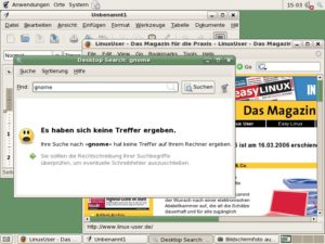 Forsight Linux bringt ein sorgfältig konfiguriertes Gnome in der aktuellen Version 2.14 mit.