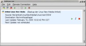 Mit einem Sychronisationsprofil lässt sich der Abgleich zwischen zwei Rechnern komfortabel konfigurieren.