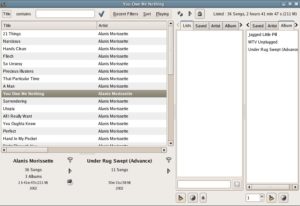 Gmusicbrowser ist ein mächtiges Werkzeug zur Verwaltung großer MP3-Bestände.