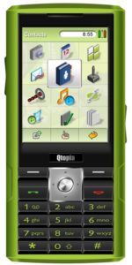 Testgerät: Das Linux-basierte Greenphone von Trolltech.