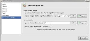 Endlich zeigt Gnome beim Start das Begrüßungsbild Ihrer Wahl.