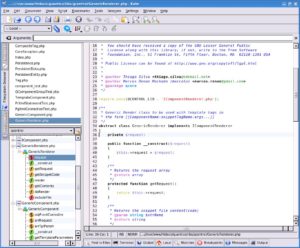Das PHP-Browser Plugin für Kate vereinfacht die Übersicht in großen Projekten.