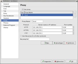 Proxy-Profile sind besonders auf mobilen Rechner ein echter Vorteil.