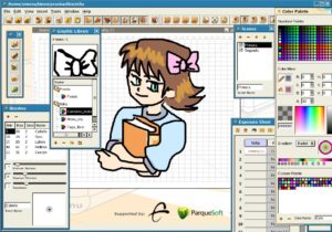Mit KToon können Designer und Grafiker comicartige Illustrationen und Animationen erstellen. Der Export im SWF-Format macht es besonders als Linux-Alternative zu Macromedia Flash interessant.