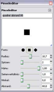 neuer Pinsel
