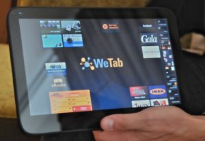 Auf der Pinnwand finden sich unterschiedlich große dynamische Widgets für die installierten Anwendungen