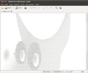 ASCII-Art mit GIMP