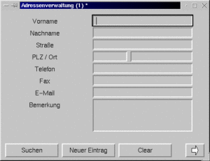 Abbildung 1: So könnte Ihre Adressverwaltung auch aussehen!