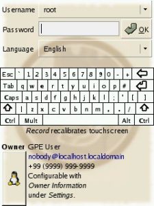 Abbildung 1: Login unter GPE
