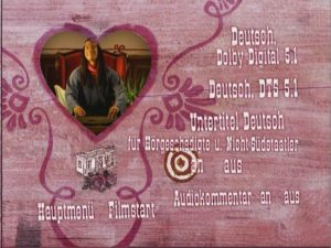 Abbildung 1: Trotz umfangreicher und aufwändiger Menüs ist die Darstellung der DVD »Der Schuh des Manitu« einwandfrei. Auch sind Audio- und Untertitel-Menü sind über die Tasten »9« und »7« korrekt verknüpft
