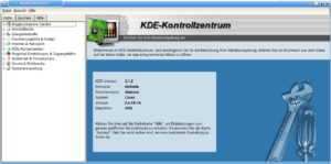Abbildung 1: Der Index und das Suchfeld helfen bei der Orientierung im Kontrollzentrum