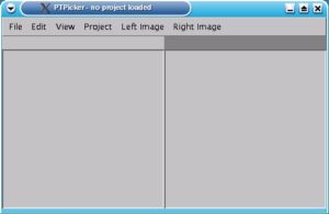 Abbildung 1: PTPicker aus den PanoTools nach dem Start