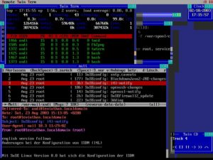 Abbildung 1: Mit Twin haben Sie vom Systemmonitor bis zu Ihren Mails alles im Blick