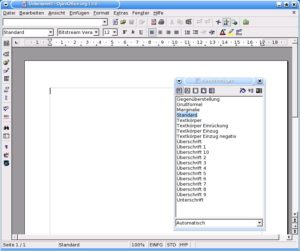Abbildung 1: Bei OpenOffice findet man auf den ersten Blick nur wenige Neuerungen
