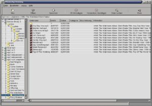 Abbildung 1: Alle Mp3s auf einen Blick mit Gtktalog