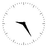Abbildung 1: xclocks Standarderscheinung