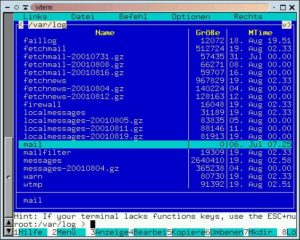 Abbildung 1: Die gesammelten Logfiles