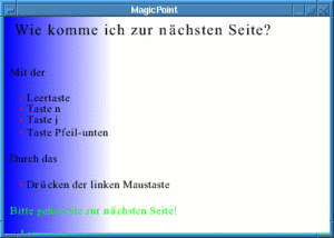 Abbildung 1: Die Vortragszeit immer im Griff