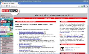 Abbildung 1: Ohne sperrige Symbolleisten: Chrome reduziert die Oberfläche auf das Wesentliche.