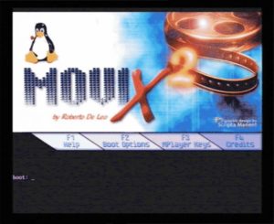 Abbildung 1: Der Startbildschirm von MoviX2