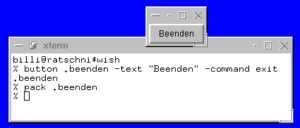Abbildung 1: Ein Button erblickt das Licht der Welt