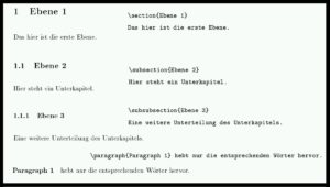Abbildung 1: Einteilung von LaTeX-Dokumenten
