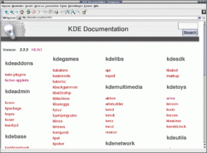 Abbildung 1: Das jüngste Mitglied der KDE-Web-Familie