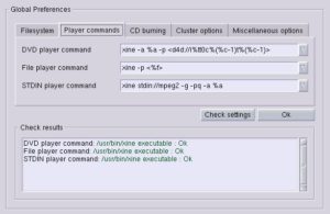 Abbildung 1: Der "Preferences"-Dialog ist nun übersichtlicher. Hier sieht man die Video-Player, die für verschiedene Aufgaben konfiguriert werden können