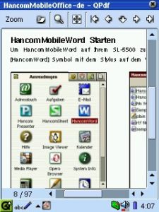 Abbildung 10: Ein Blick ins Handbuch mit QPdf