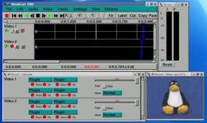 Abbildung 10: Das kostenlose Videoschnittsprogramm Broadcast 2000