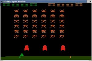 Abbildung 10: Space Invaders auf dem Atari 2600: Ballern, was das Zeug hält