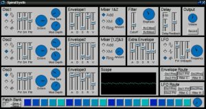 Abbildung 1: SpiralSynth-Hauptfenster