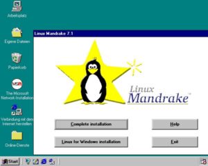 Abbildung 1: Installation unter Windows 98
