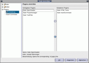 Abbildung 12: Welches Plugin darf es sein?