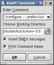 Abbildung 13: Diesen Dialog gibt es in KDE 3 auch in deutscher Sprache