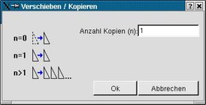Abbildung 14: Ein Element verschieben