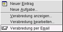 Abbildung 15: Einladung via E-Mail verschicken